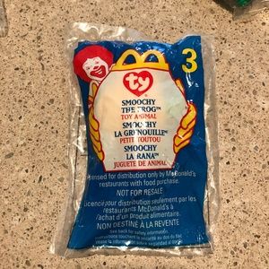 NIB Ty Teenie Beanie Baby Frog